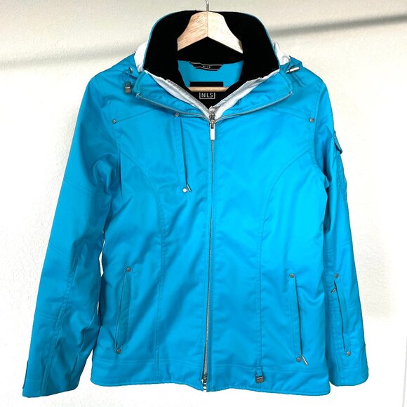 Nils Ski Jacket Dual Zip Vented Coat Size 4 - Picture 2 of 16